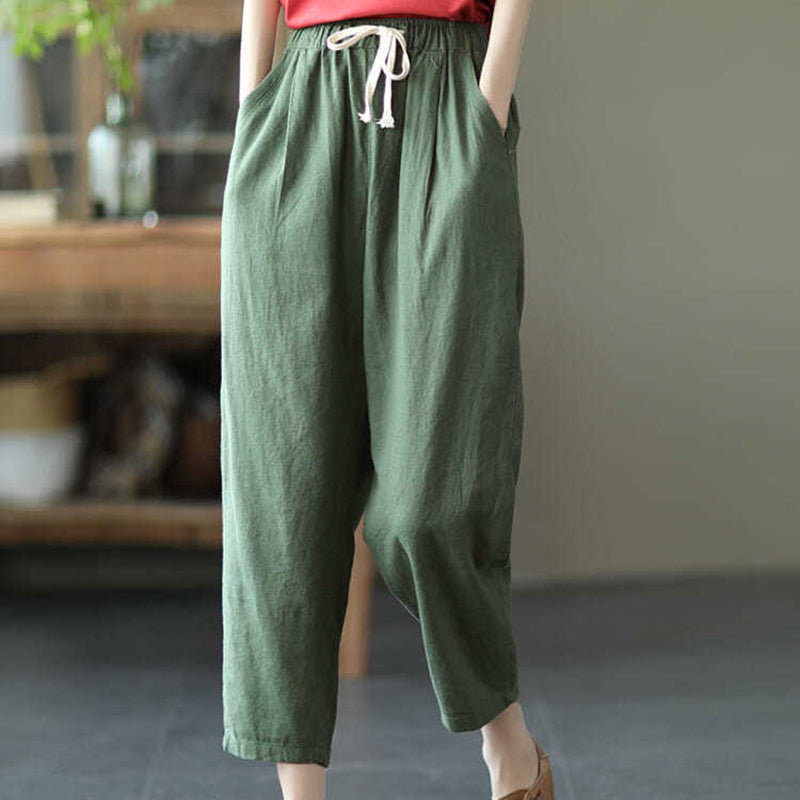 Kara - Coole Hose aus Leinen und Baumwolle