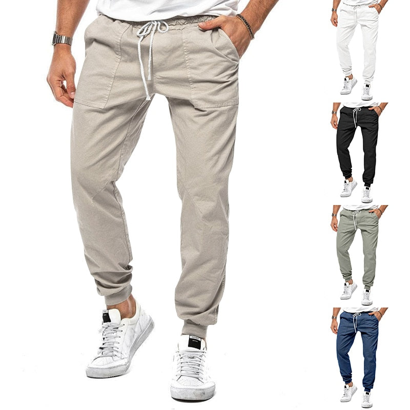 Charleston - Lässige Jogger-Hose aus Leinen