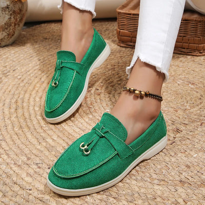 Loafer aus Wildleder mit Quasten - Wendy