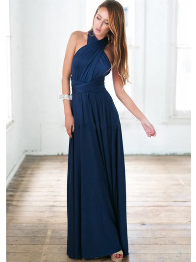 Laura - Langes Kleid im roten Boho-Stil für Frauen