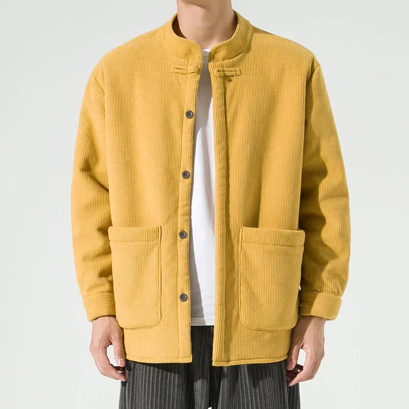 Leichte Herren-Cordjacke mit großen Taschen - Boaz