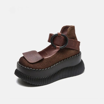 Plateau-Riemen-Schuhe - Rinoa