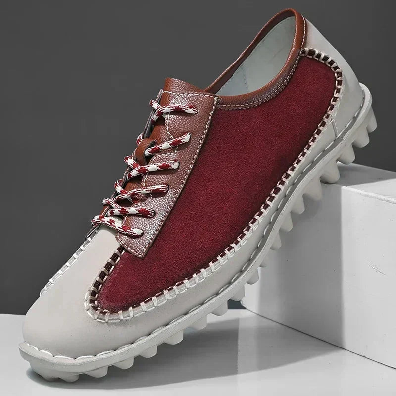 Geflickte Lederschuhe - Robert