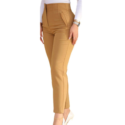Allegra Hosen - Damen High-Waist Slim-Fit Hose für einen eleganten Look