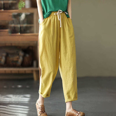 Kara - Coole Hose aus Leinen und Baumwolle