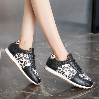 Sneaker mit Leopardenmuster - Lana