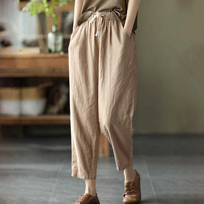 Kara - Coole Hose aus Leinen und Baumwolle