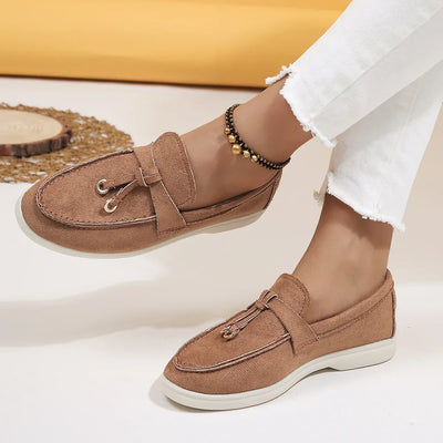 Loafer aus Wildleder mit Quasten - Wendy