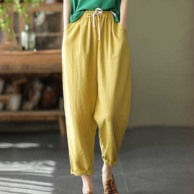Kara - Coole Hose aus Leinen und Baumwolle