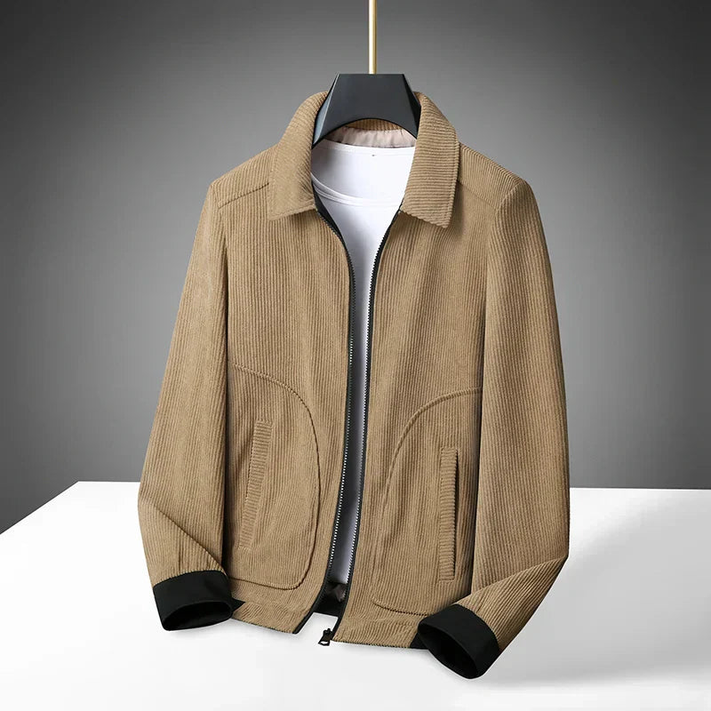 Cordjacke mit Reißverschluss für Männer - Emeric
