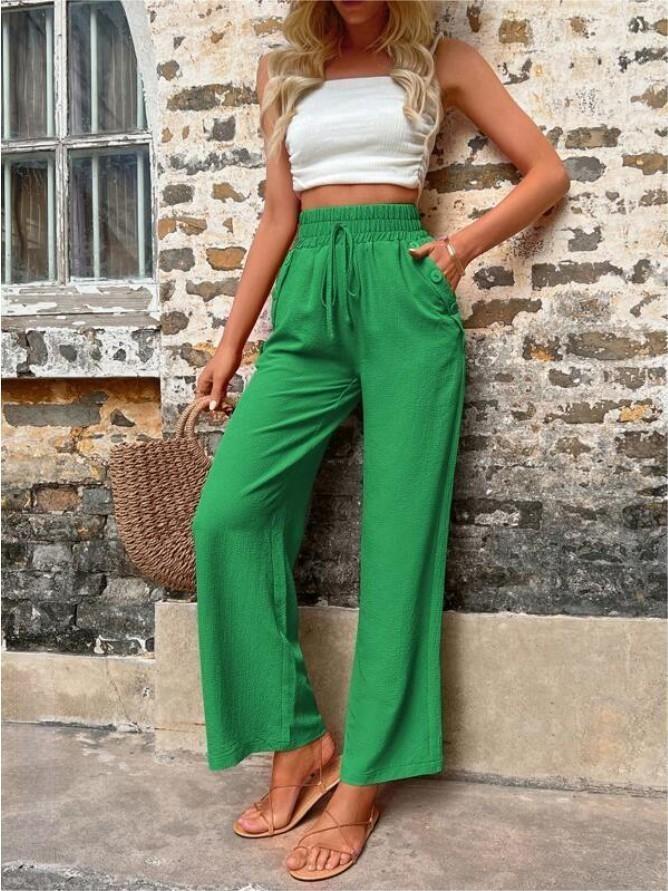 Karely - Lose Hose mit hoher Taille