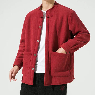Leichte Herren-Cordjacke mit großen Taschen - Boaz