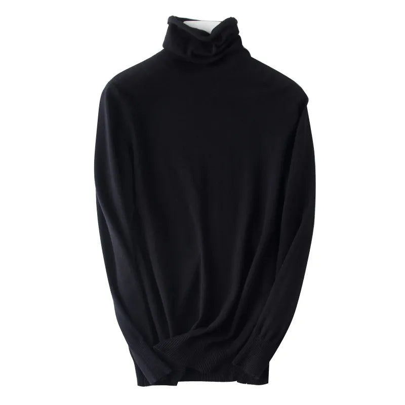 Karo - Bedeckter Schnitt Rollkragenpullover für Frauen