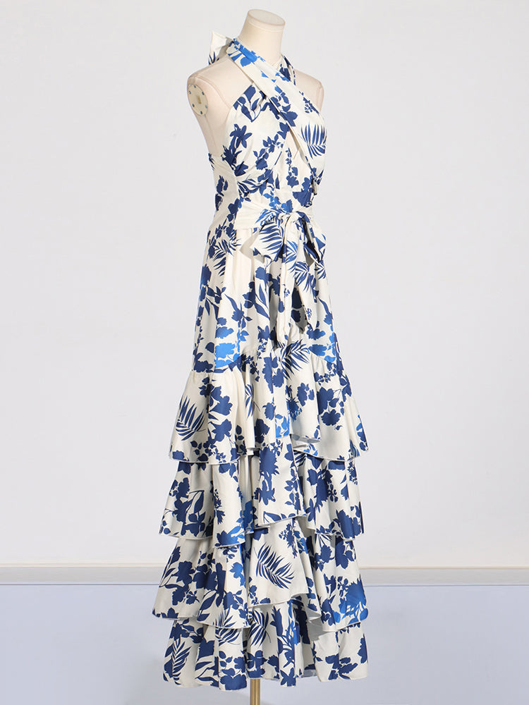 Fine - Maxikleid mit besonderem Muster