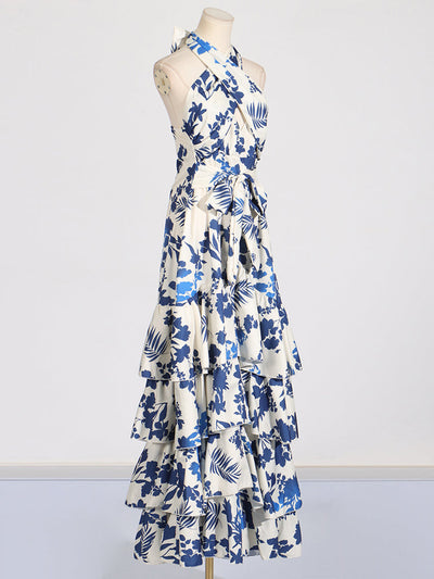 Fine - Maxikleid mit besonderem Muster