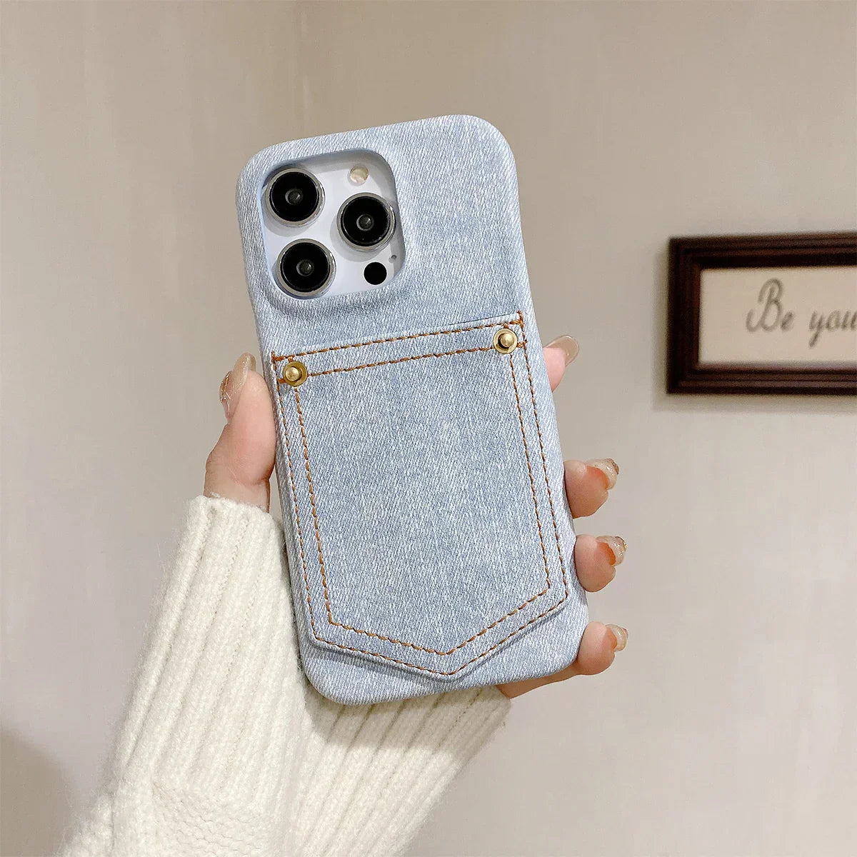 Jeanious iPhone Tasche
