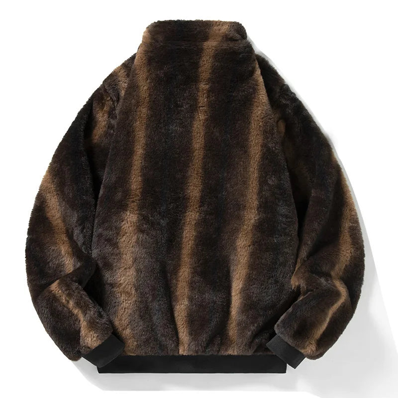Kunstpelz Jacke für Männer Luxus-Stil - Eryon