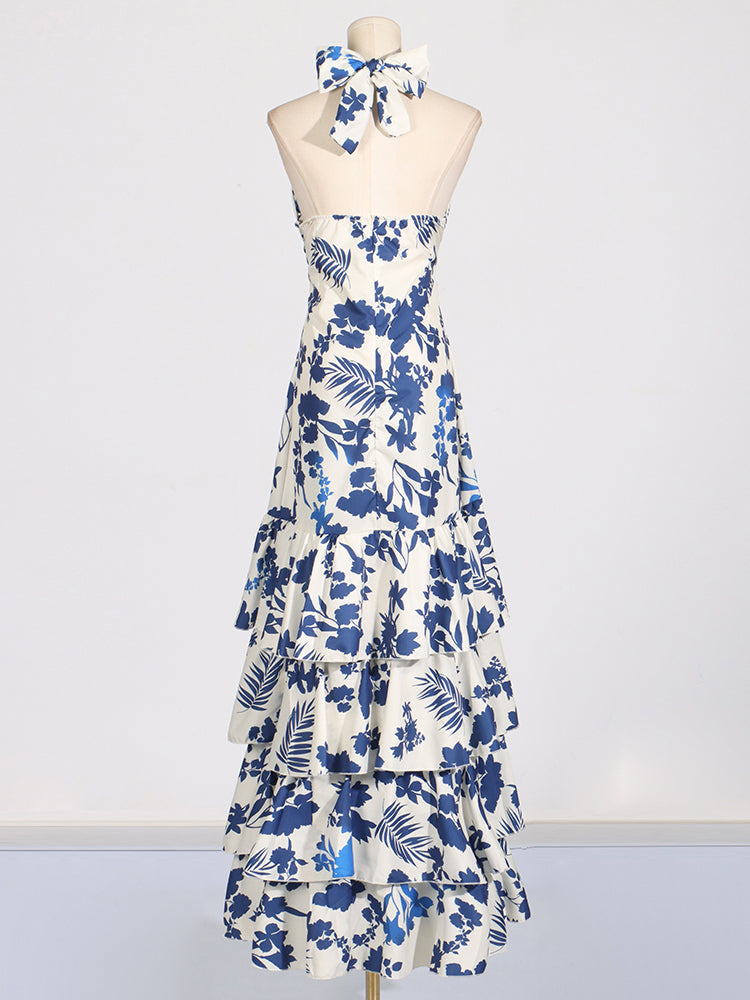 Fine - Maxikleid mit besonderem Muster