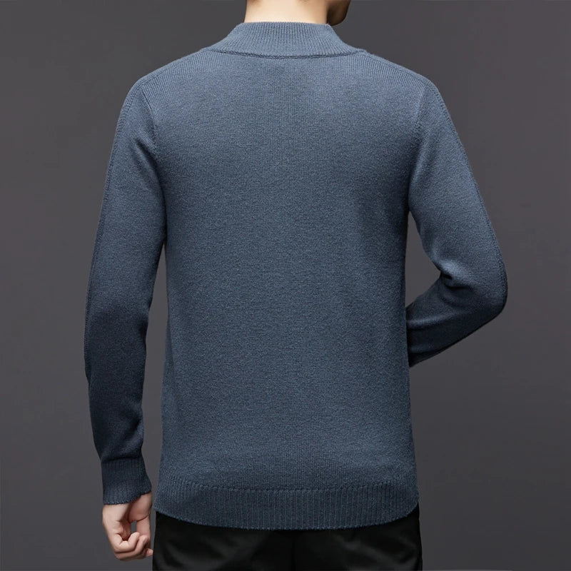 Herrenstrickjacke mit Knöpfen - Elian