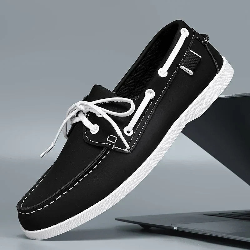 Leder-Boot-Schuh - Leno