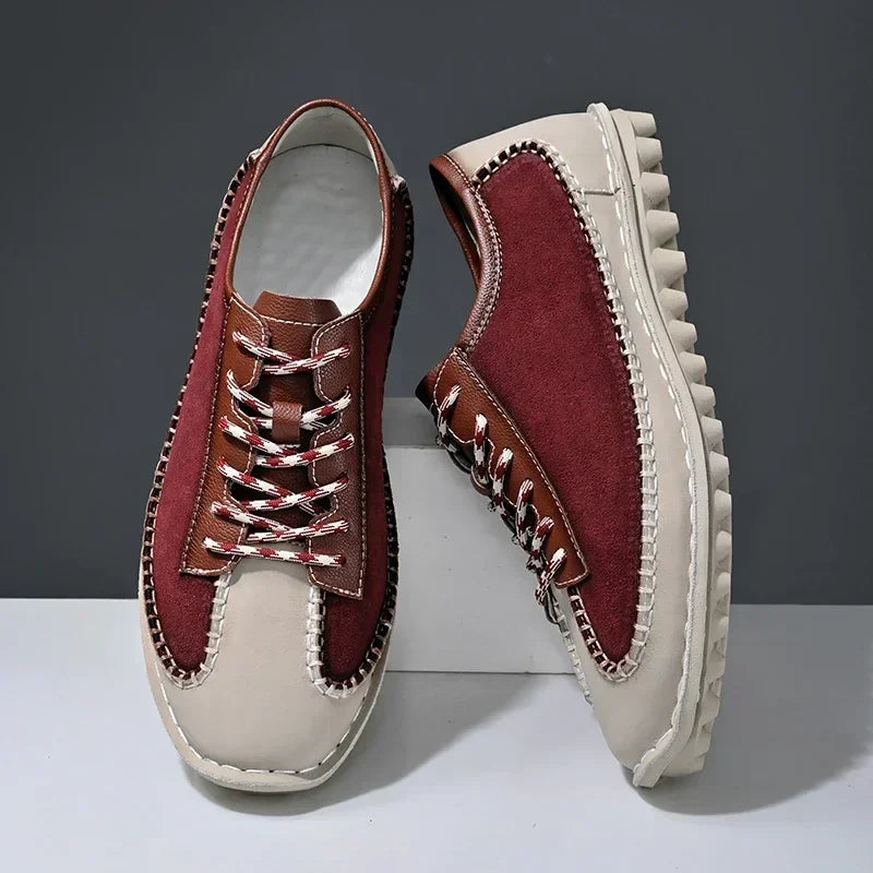 Geflickte Lederschuhe - Robert