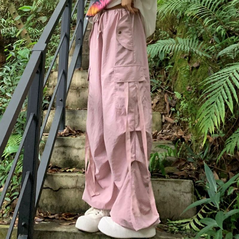 Franca Hose - Damen Baggy Pants mit großen Taschen im Retro-Stil