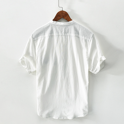 Saint Morris Leinen-T-Shirt Brisa