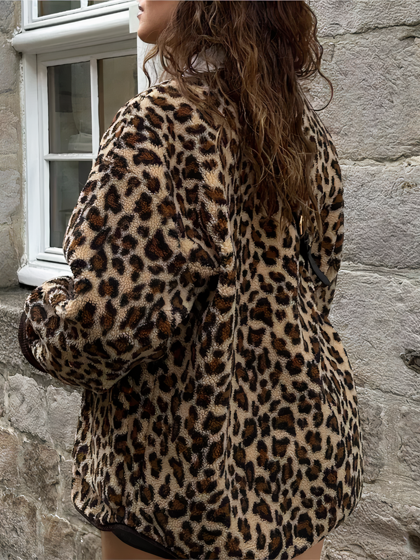 SALMA - Leoparden-Jacke