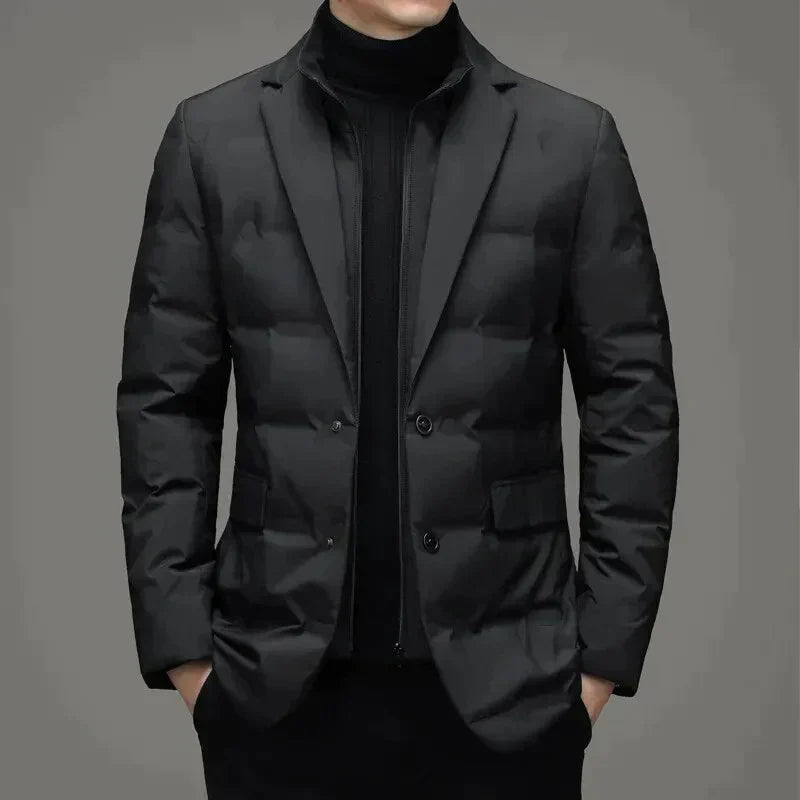 SANDER - Faux 2-teilige warme Jacke für Männer