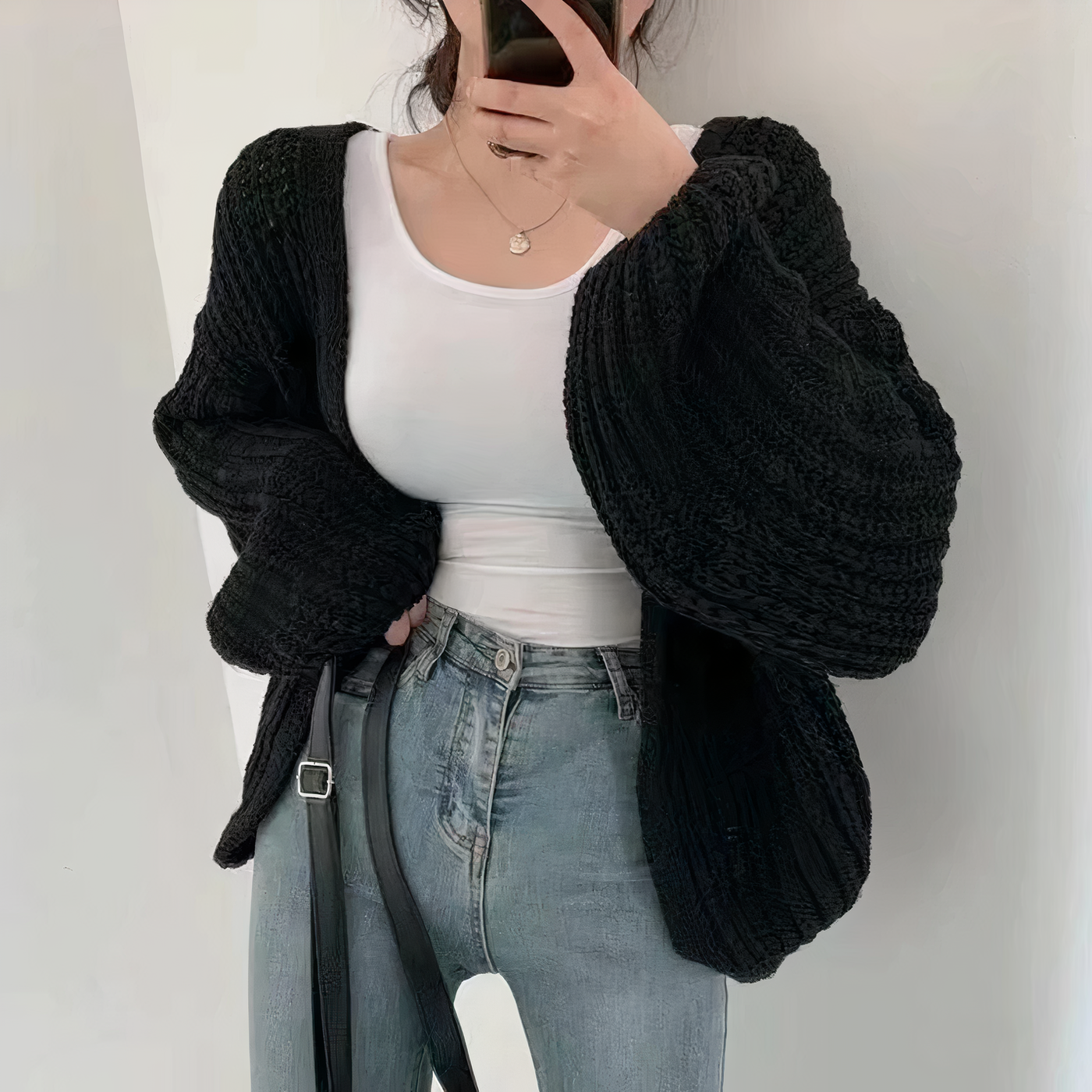 SOPHIE - Strickjacke im Vintage-Stil