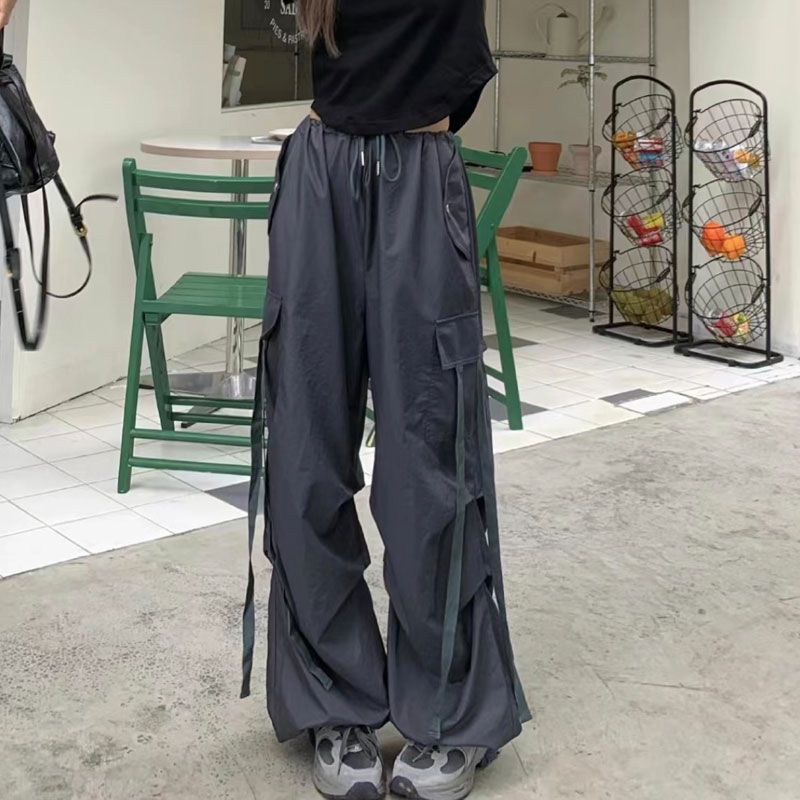 Franca Hose - Damen Baggy Pants mit großen Taschen im Retro-Stil