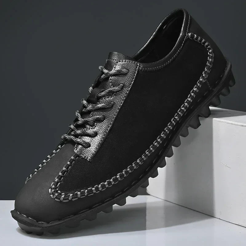 Geflickte Lederschuhe - Robert