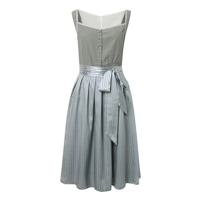 Damen Oktoberfest Dirndl Kleid mit Quadratkragen - Hildegard