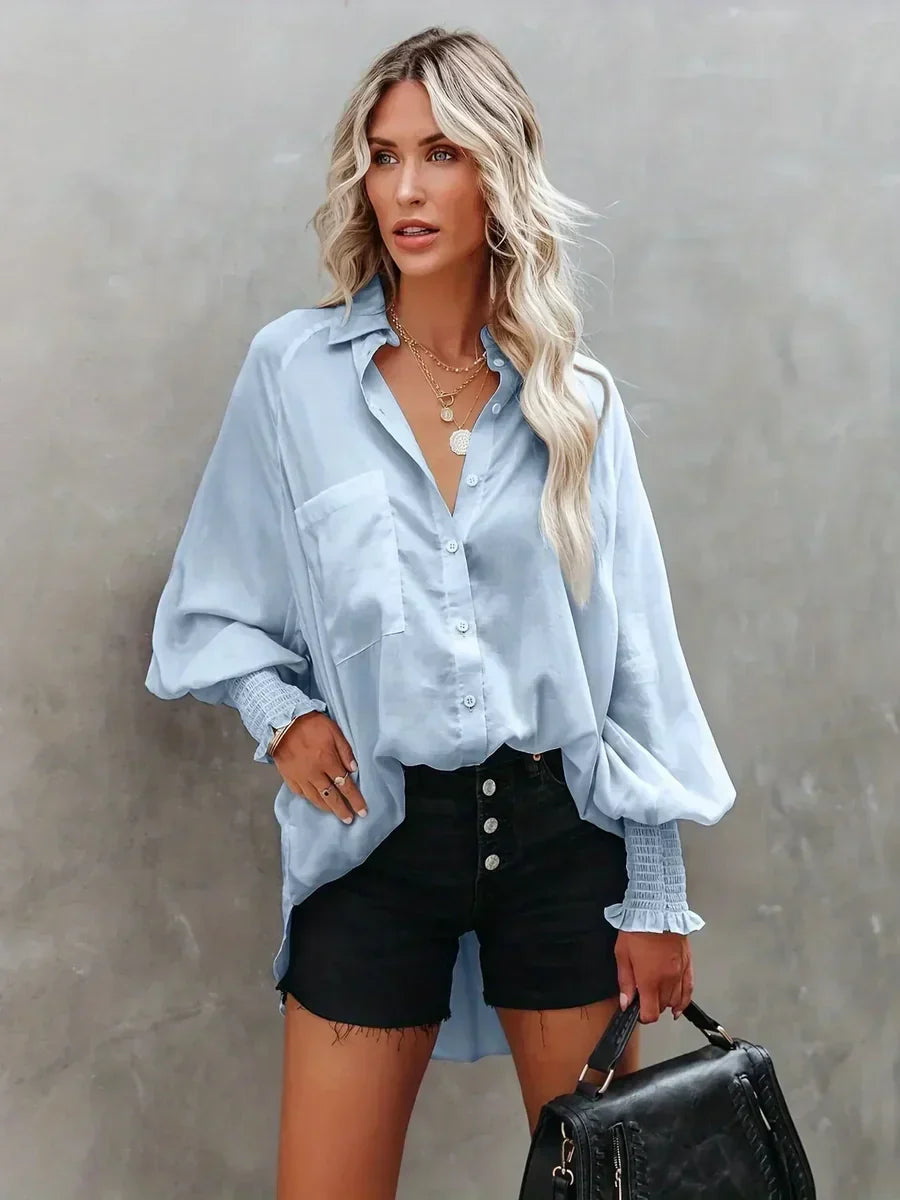 Anna Klassisches Langarmshirt Damen – Zeitlos und Vielseitig