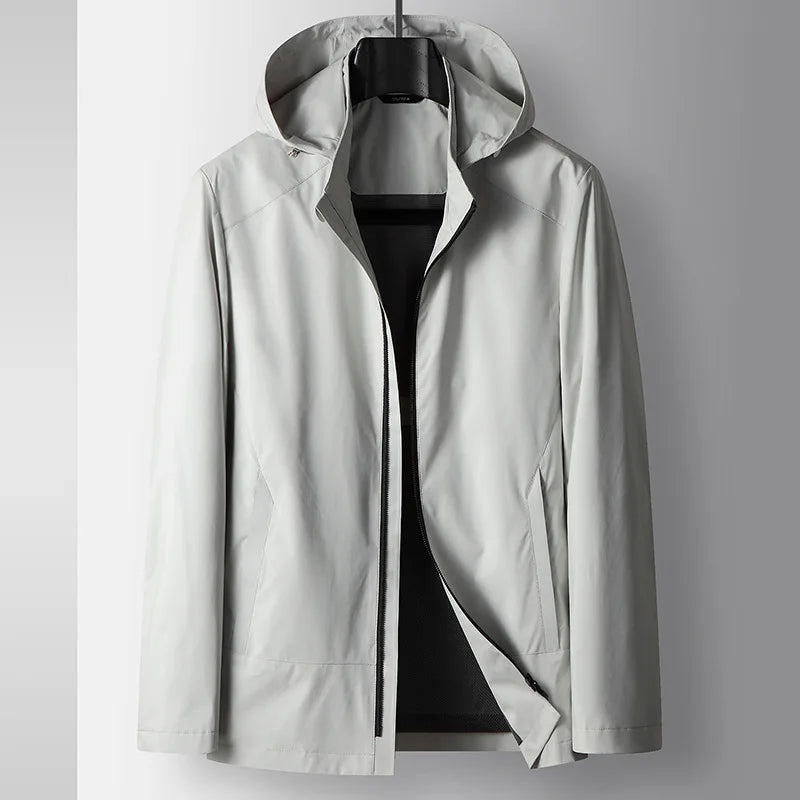 Wasserdichte Jacke mit Kapuze für Männer - Nadir