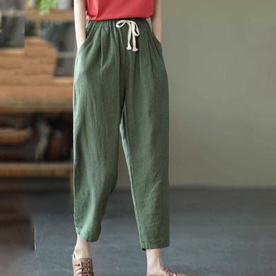 Kara - Coole Hose aus Leinen und Baumwolle