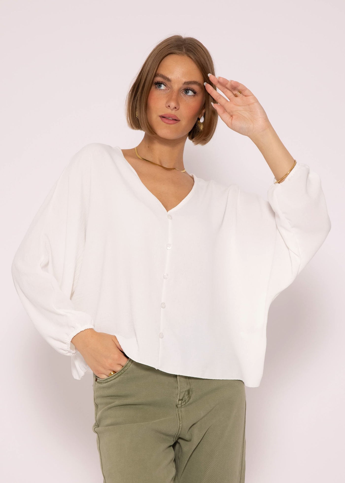 Lucy - Fließendes Oversize-Top