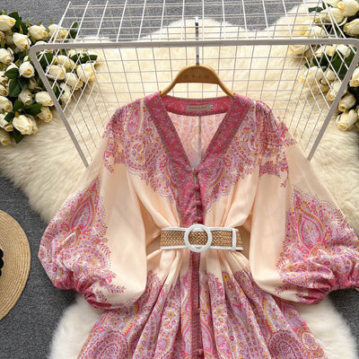Yardana - Schickes Minikleid im Bohème-Stil