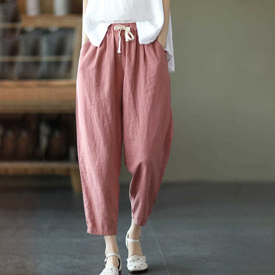 Kara - Coole Hose aus Leinen und Baumwolle
