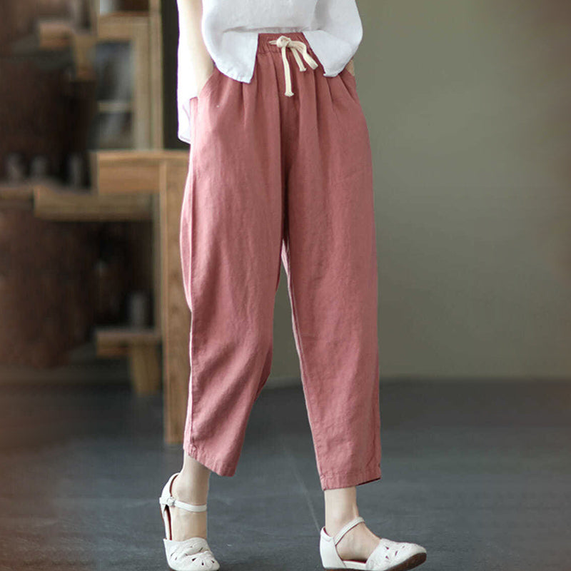 Kara - Coole Hose aus Leinen und Baumwolle