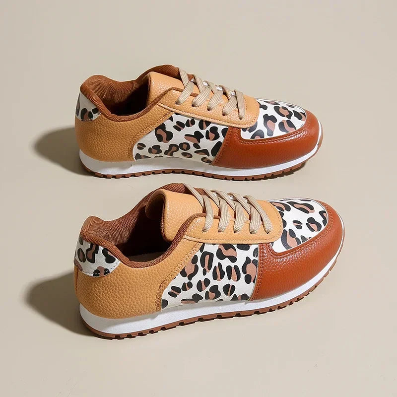 Sneaker mit Leopardenmuster - Lana