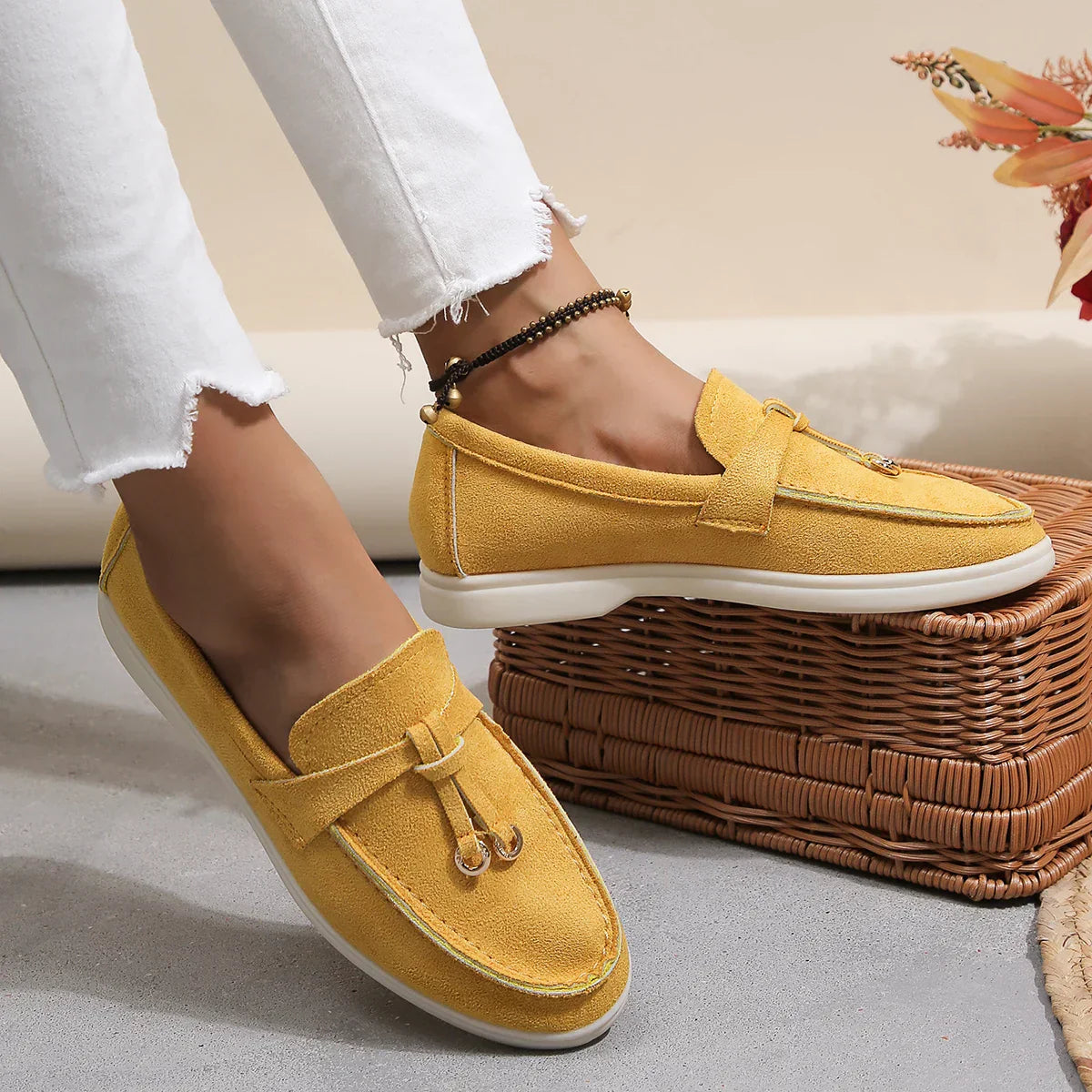 Loafer aus Wildleder mit Quasten - Wendy