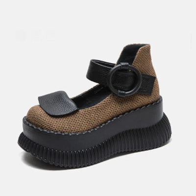 Plateau-Riemen-Schuhe - Rinoa