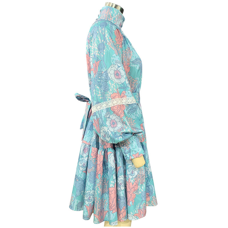Malyna - Minikleid mit modernem Print