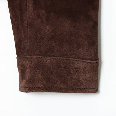 Damenjacke aus Wildleder mit Fronttaschen - Mireane