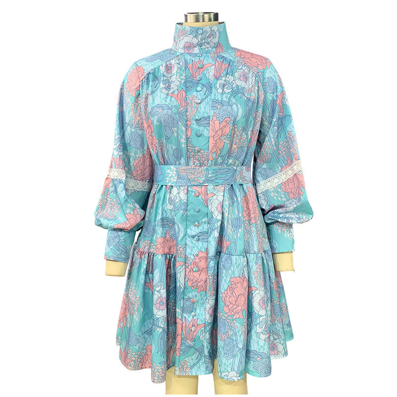 Malyna - Minikleid mit modernem Print