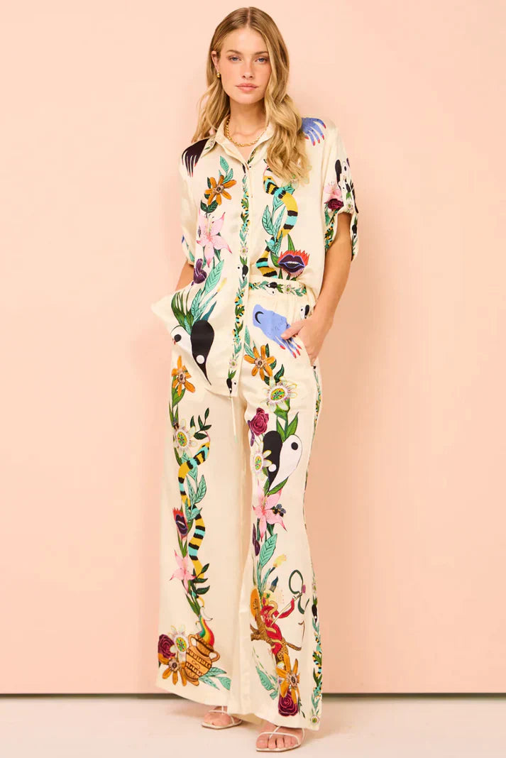 Ely Floral Print Set