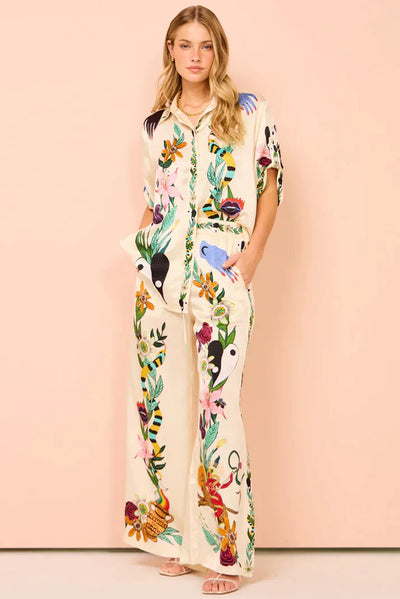 Ely Floral Print Set