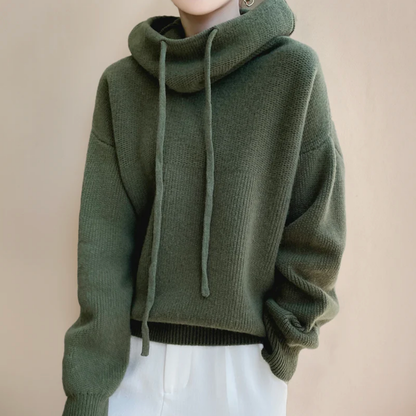 MERINO - WOLL-ROLLKRAGENPULLOVER