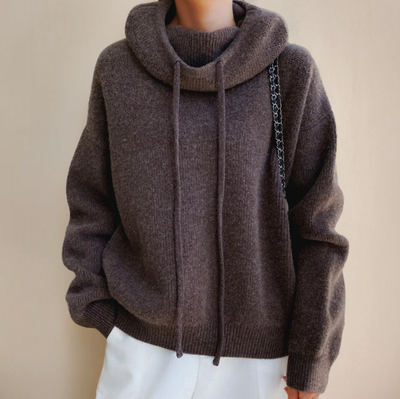 MERINO - WOLL-ROLLKRAGENPULLOVER